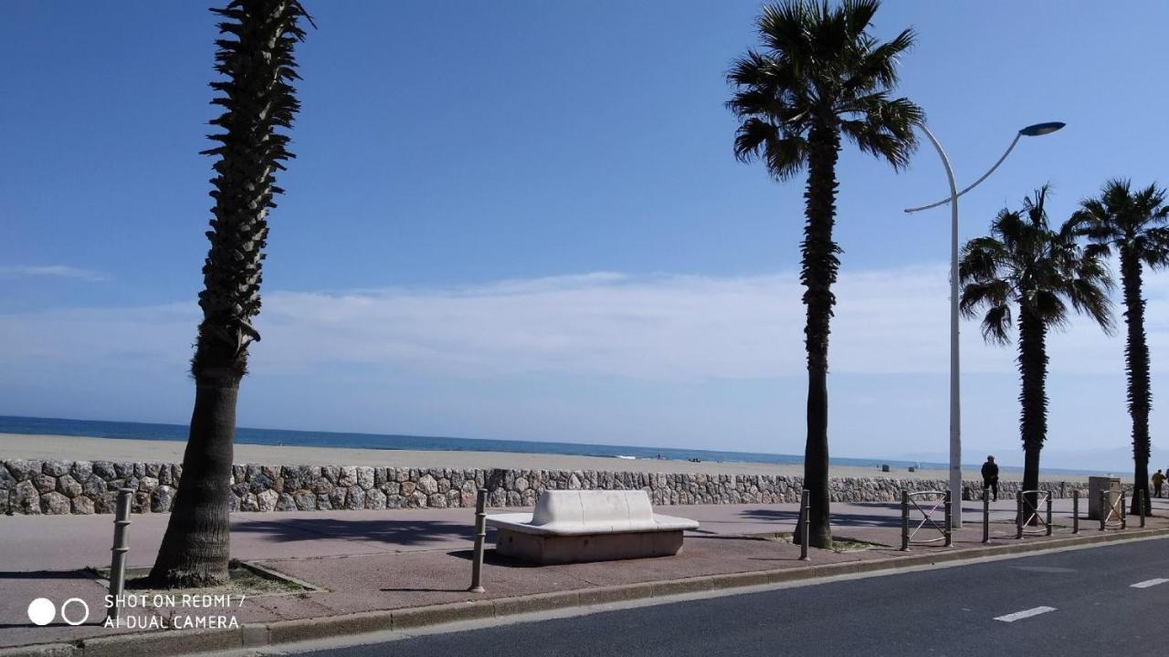 Appartement T2 Vue Mer Et Port,2 Balcons, Parking Prive Canet-en-Roussillon Ngoại thất bức ảnh