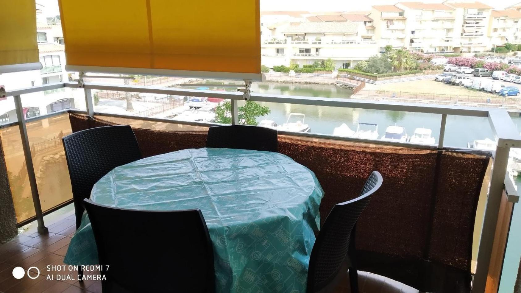 Appartement T2 Vue Mer Et Port,2 Balcons, Parking Prive Canet-en-Roussillon Ngoại thất bức ảnh